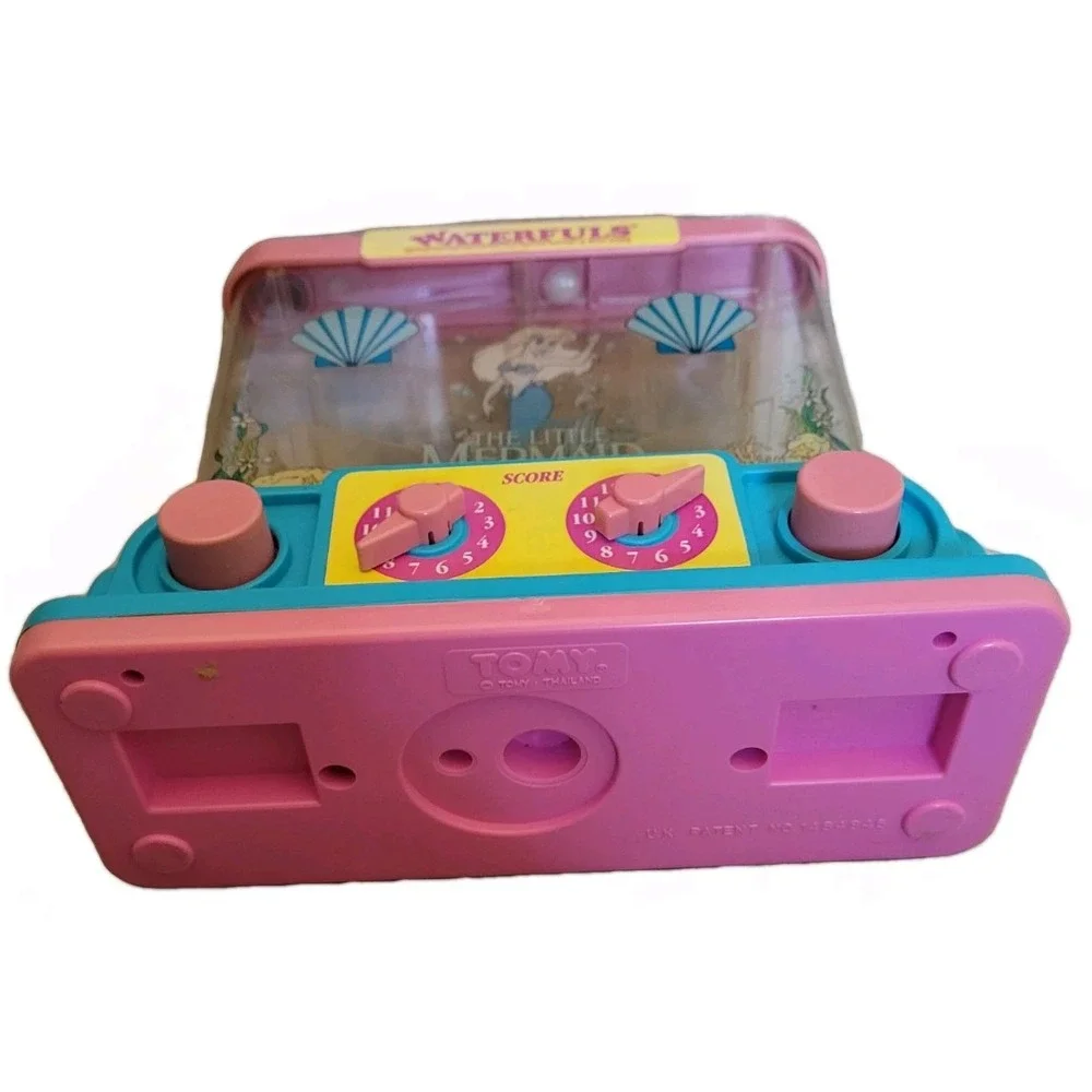 VINTAGE 1990's TOMY WATERFULS MILTON BRADLEY THE‎ LITTLE MERMAID WATER GAME